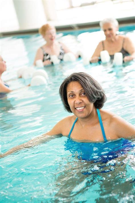 water aerobics for seniors.